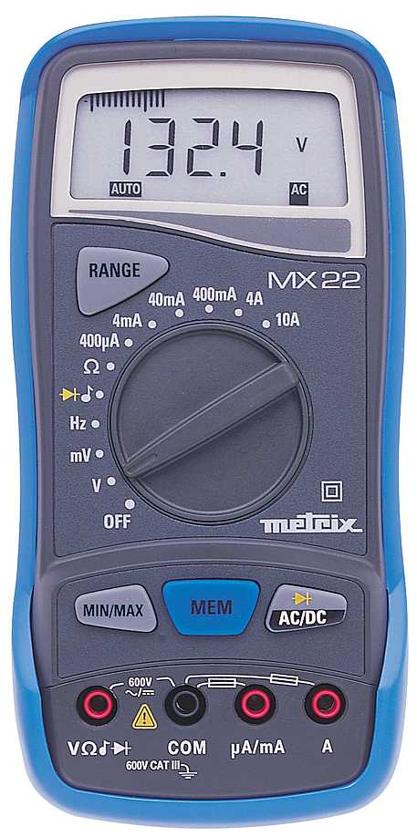 Appareil de mesure Metrix MX 22 - Motralec