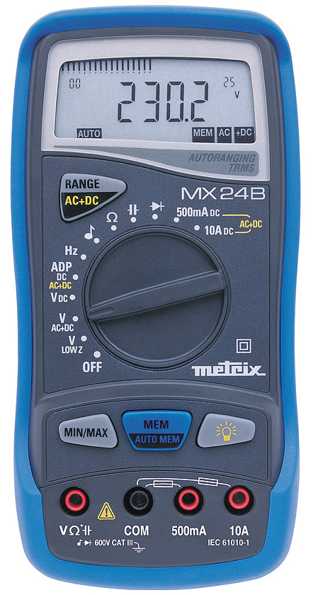 Appareil de mesure Metrix MX 24 - Motralec